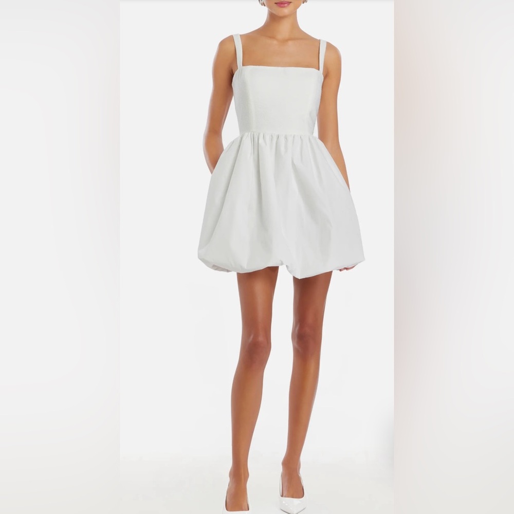 Amanda Uprichard Christine Bubble- Hem Minidress